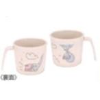 スケ614781 【送料無料】　【日本製】　ディズニーキャラクター　抗菌電子レンジ食洗機対応ハンドル付コップダンボ　アニメ　映画　コップ　カップ　マグ