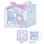 4 【送料無料】　オリジナル　マグカップセットリトルコットンズ　シマエナガ　動物　アニマル　コップ　食器　食事　たおる　ミニタオル　ハンドタオル　ハン