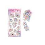 カミ230554 【10枚セット】　【セット】　【セット商品】　オリジナル　スパンコールパーティステッカーミラクルアラモード　ステッカー　シール　プチ