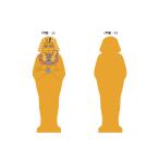 ショッピングひざ掛け マル625019600 【送料無料】　オリジナル　マーメイドブランケットツタンカーメン　ひざ掛け　膝掛け　ひざかけ　肩掛け　マット　ブランケット　毛布