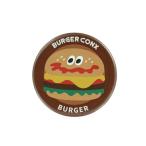 スケ733253 【日本製】　オリジナル　缶バッジ大バーガー　バーガーコンクス　バッジ　バッチ　子供　キッズ　雑貨　グッズ　かわいい