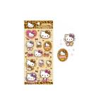 ケイKT-KCP-HY 【10個セット】　【セット】　【セット商品】　サンリオキャラクターズ　キラキラカプセルシールヒョウ　ハローキティ　シール　ステ