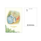 グリPRR-009 【10個セット】　【セット】　【セット商品】　【日本製】　ピーターラビット　ポストカードみじたく　うさぎ　絵本　アニメ　映画　ハガ