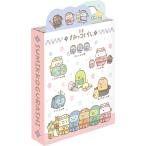 ナツ909228 すみっコぐらしパタパタメモ　すみっこぐらし　サンエックス　しろくま　ぺんぎん？　とんかつ　ねこ　とかげ　えびふらいのしっぽ　たぴおか