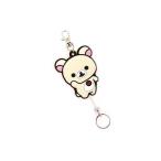 【リラックマ】ラバーリールキーホルダー【コリラックマ】【りらっくま】【RILAKKUMA】【サンエックス】【キーホルダー】【キーチェーン】【グッズ】【かわい…