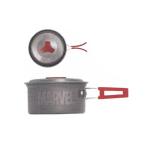 スケー494284【マーベルキャラクター】アルミ製鍋（フタ付）15cm【MAEVELロゴ】【MAEVEL】【マーベル】【アニメ】【コミック】【アメコミ】【映画】【キャンプ…