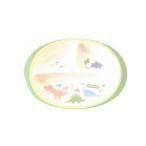スケ457012　【オリジナル】メラミン製ランチプレート【ディノサウルス】【恐竜】【ダイナソー】【食器】【食事】【お皿】【皿】【ランチプレート】【プレート…