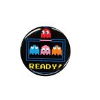 マリPACM-015　【日本製】【パックマン】缶バッジ【READY】【ゲーム】【バンダイナムコ】【バンダイ】【ナムコ】【PACMAN】【モンスター】【ぱっくまん】【缶…