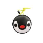 マリPNGM-024　【ピングー】【PINGU】ネックパース【おかお】【ブラック】【黒】【ピンガ】【コウテイペンギン】【ペンギン】【スイス】【アニマル】【アニメ…