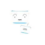 ティKS-5533672SI　【クレヨンしんちゃん】ドアップ三角ポーチ【シロ】【しんちゃん】【しんのすけ】【テレビ】【アニメ】【漫画】【映画】【ケース】【ポーチ…