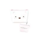 ティSG-5533649SI　【すみっコぐらし】ドアップ三角ポーチ【しろくま】【すみっこぐらし】【サンエックス】【すみっこ】【すみっコ】【ゆるキャラ】【ケース】…