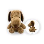 Yahoo! Yahoo!ショッピング(ヤフー ショッピング)マリ163738-21　【スヌーピー】【SNOOPY】【コーデュロイシリーズ】ぬいぐるみ【S】【ブラウン】【ピーナッツ】【ウッドストック】【すぬーぴー】【アニメ】【…