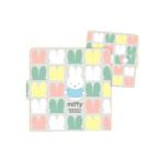 マリDBM-707  【miffy】【ミッフィー】【オータムカラーシリーズ】折りたたみマスクケース【グレー羅列】【ウサギ】 【ミッフィーちゃん】【ディック・ブルー…