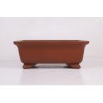 [ Ishii бонсай ] популярный Tokoname автор .... произведение [.. фиолетовый грязь вне .. входить . длиные ноги person горшок ]6 номер (18.7cm)