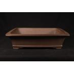 [ Ishii бонсай ] популярный Tokoname автор средний ... произведение [.. фиолетовый грязь вне . внизу шнур уровень длиные ноги person горшок ] промежуток . примерно 36.8cm