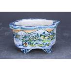  популярный мир горшок автор .. произведение [.. цветная роспись ландшафт персона map вне .. ножное кольцо цветок тип горшок ] озеро гора лодка .3 номер (9.0cm)