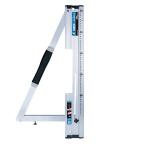 シンワ 丸ノコガイド定規 たためるエルアングル 45cm メートル目盛 78101