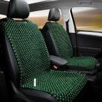 木製ビーズ シートカバー 車 シートカバー ウッドビーズ 車用 内装パーツ カークッション カーシート L字型クッション 通気性 蒸れない 防虫 ソフ