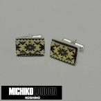 MICHIKO LONDON бренд кафф links / запонки кнопка серебряный сделано в Японии Michiko London бесплатная доставка MKC15