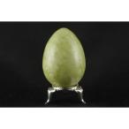 ニュージェイド卵型磨き石　９２ｇ/egg-02