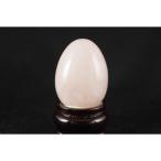 ローズクォーツ卵型磨き石　９１ｇ　/rqe-01