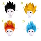 ドラゴンボール 風 孫悟空風 子供用 大人用 コスプレウィッグ かつら WIG 高温 耐熱 アニメ イベント 祭り