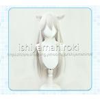 ホロライブ VTuber 風 獅白ぼたん(ししろ ぼたん) Shishiro Botan 80cmコスプレ ウィッグ  かつら  WIG 高温 耐熱 アニメ イベント 祭り