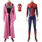 スパイダーマン Spider-Man コンビネゾン 全身タイツス 大人 スーパーヒーロー衣装 コスプレ衣装 ハロウィン クリスマス 仮装 変装