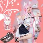 バーチャルYouTuber　VTuber　ホロライブ6期生　博衣こより コスプレ衣装ウィッグ 靴 コスチューム cosplay イベント 演出服 アニメ変装 仮装