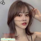 ショッピングウィッグ レディースウィッグ フルウィッグ 女性用ウイッグ セミロングウィッグ フルウィッグ 耐熱ウィッグ 自然 ウイッグ エクステンションかつら イメチェン