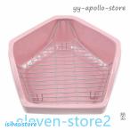 大型ウサギのゴミ箱五角形のウサギのおとりコーナーのトイレのトイレのトイレのトイレの陶磁器の抗のための大きなペットパンのための大きなペットのパン、