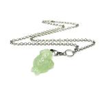 Yahoo! Yahoo!ショッピング(ヤフー ショッピング)金運開運天然石翡翠ネフライト金蟾3D彫りペンダントネックレス石街