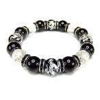 Yahoo! Yahoo!ショッピング(ヤフー ショッピング)オニキス四神水晶カット12ミリブレスレット数珠天然石まよけ