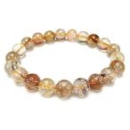 Yahoo! Yahoo!ショッピング(ヤフー ショッピング)ルチルクォーツブレスレット天然石金運健康運銅針入り約9mm強石街