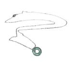 上質濃い目ひすいアイス種天然翡翠小...