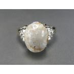 菊花石コーラル化石指輪リングAAA...