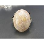 菊花石コーラル化石指輪リングAAA...