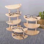  очки подставка очки класть солнцезащитные очки дисплей коллекция половина круглый из дерева интерьер очки полки 