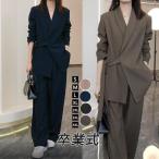 ショッピング卒業式 セットアップ 40代 卒業式 服 母 パンツスーツ レディース セレモニースーツ 卒園式 ママ 入学式 スーツ レディース 母親 パンツ 2点セット セットアップ 40代