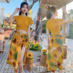  купальный костюм женский бикини частота u3 позиций комплект body type покрытие длинный шорты танкини зеленый хаки одноцветный цветочный принт 20 плата 30 плата 40 плата 