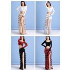  Berry танцевальный костюм верх и низ выставить 2 позиций комплект женский бальные танцы урок надеты длинный рукав фитнес s тренировка одежда украшен блестками длинная юбка все магазин 2 пункт 