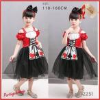 ショッピングコスチューム クリスマスコスチュームコスプレ　メイド服　女の子　ハートの女王　キッズドレスプリンセスワンピース黒/赤ふしぎの国のアリス衣装　