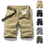  брюки-карго мужской шорты лето 5 минут длина casual брюки одноцветный распорка рабочая одежда брюки свободно укороченные брюки низ легкий брюки 