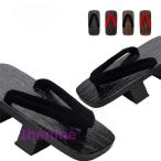 ショッピングゆかた 下駄 男性 ゆかた 着物 夏祭り 二枚歯 花柄 桐木台 茶台 黒鼻緒 火蝶紋