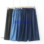 ショッピングガウチョパンツ ガウチョパンツ デニム レディース ワイドパンツ カジュアル ウエストゴム 薄手 リラックス 春夏