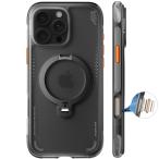 TORRAS iPhone 16 Pro 6.3 インチ 用 ケース【エアバッグ 超強保護・米軍 MIL規格 】リング スタンド MagSafe対応