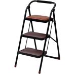 [ новый товар outlet ] гора . стремянка складной подножка стул подушка имеется выдерживаемая нагрузка 100kg темно-коричневый * Hokkaido Okinawa отправка не возможно 