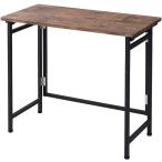 [ новый товар outlet ] гора . складной стол Anne teak brown / черный PST-8040(ABR) * Hokkaido Okinawa доставка отдельно 