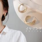 Yahoo! Yahoo!ショッピング(ヤフー ショッピング)ピアス フープ式 イヤリング コーティング  痛くない 上品 エレガント 華奢 シンプル オフィス 通勤 ピアス　ゴールド　フォーマル ギフト 訳あり