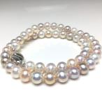 ショッピング真珠 真珠 ネックレス パール 淡水真珠 真珠ネックレス パールネックレス 7.5-8.0mm 73237